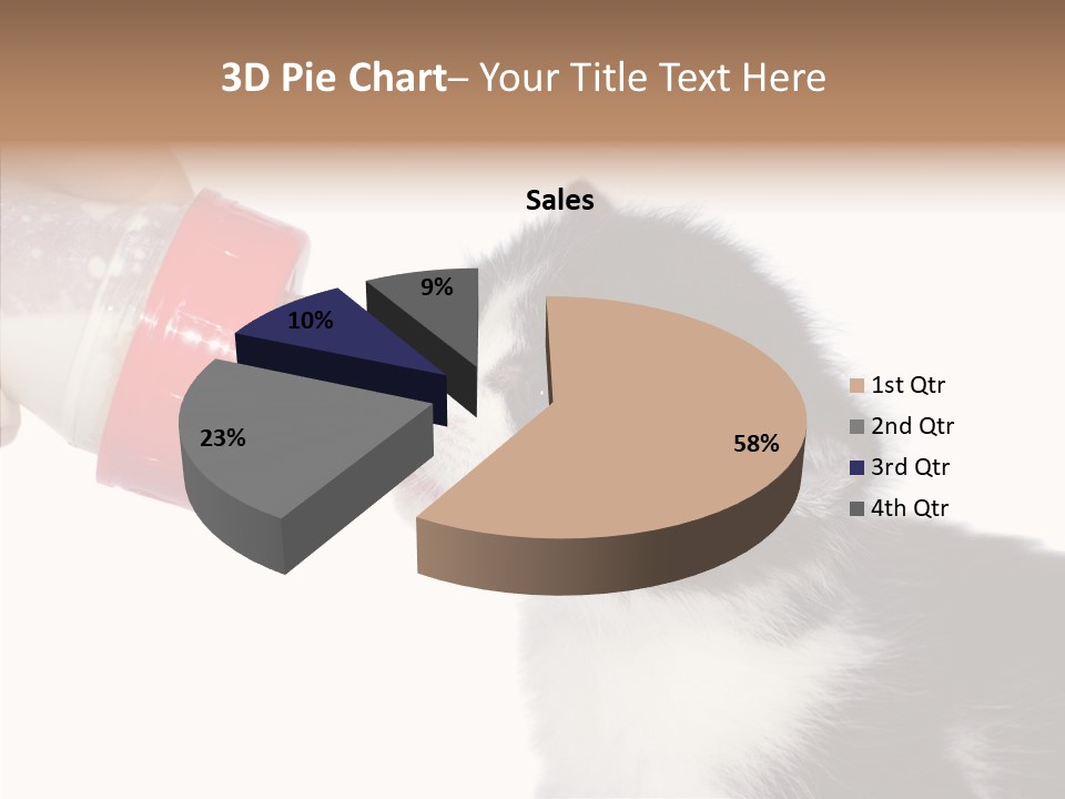 Food Milk Closeup PowerPoint Template