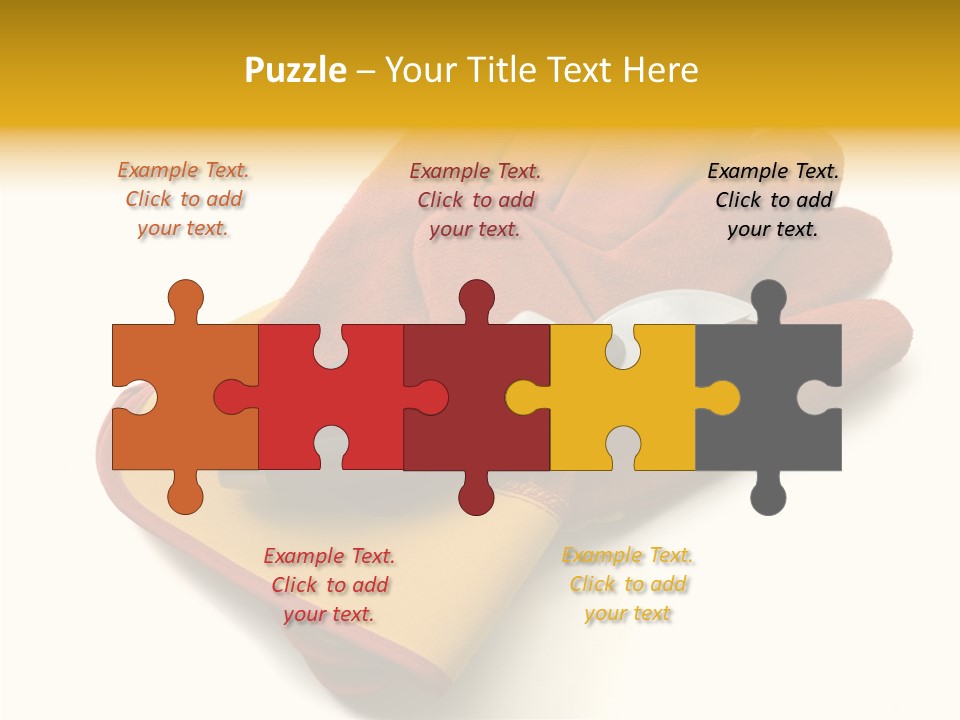 White Gardener Cut PowerPoint Template