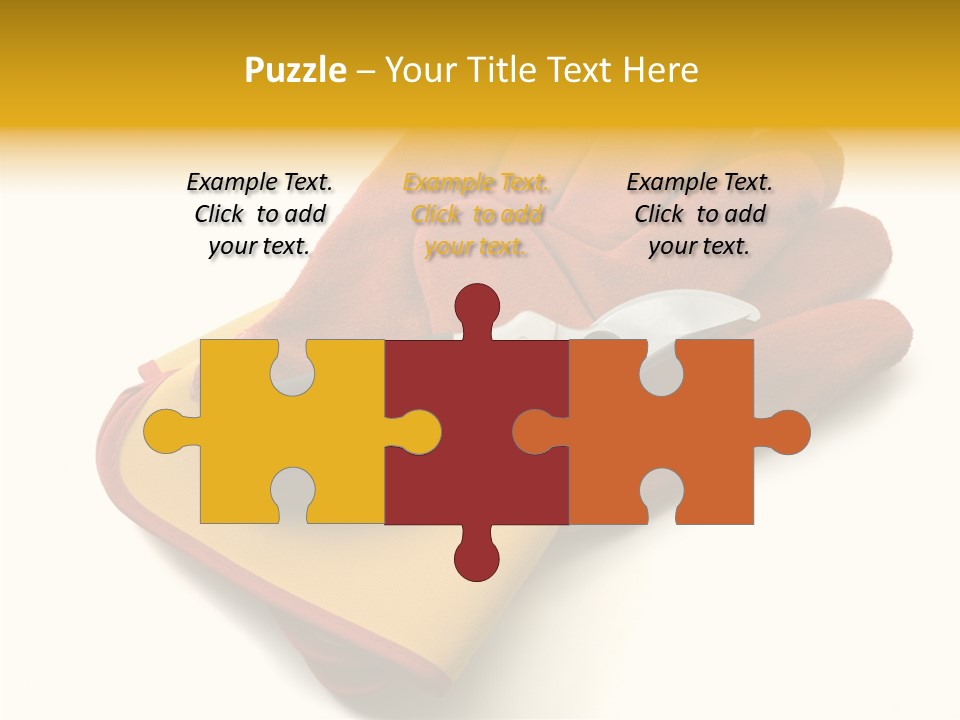 White Gardener Cut PowerPoint Template