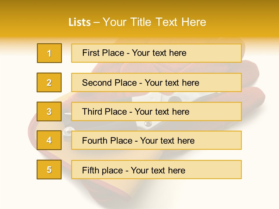 White Gardener Cut PowerPoint Template