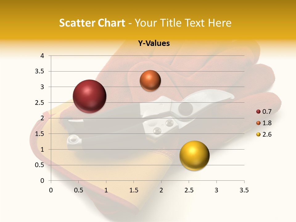 White Gardener Cut PowerPoint Template