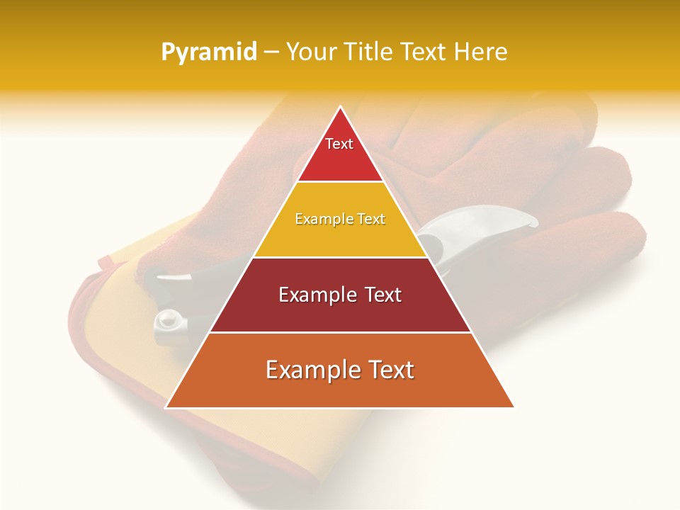 White Gardener Cut PowerPoint Template