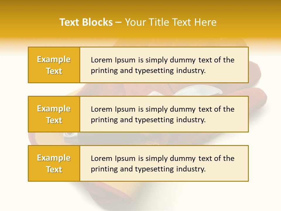 White Gardener Cut PowerPoint Template