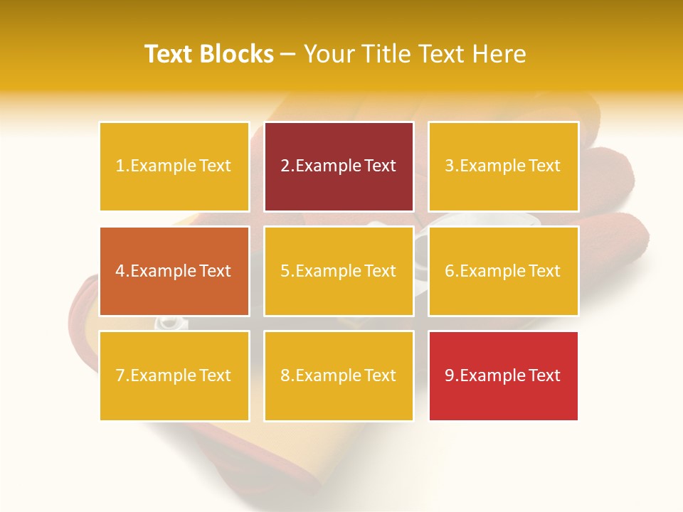 White Gardener Cut PowerPoint Template