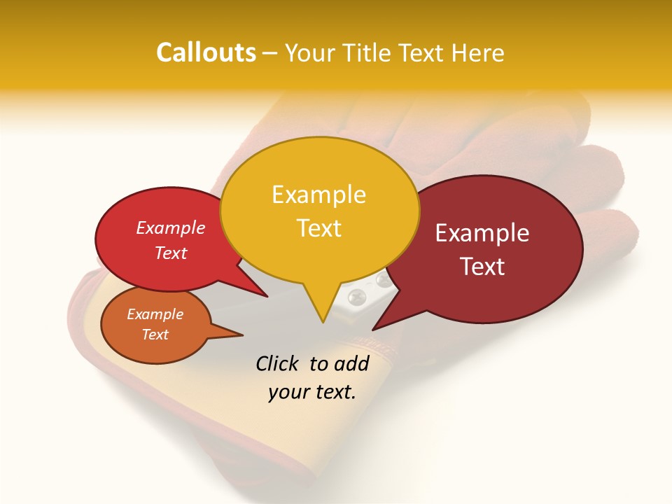 White Gardener Cut PowerPoint Template