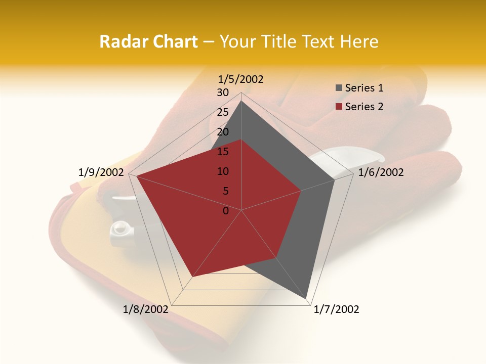 White Gardener Cut PowerPoint Template
