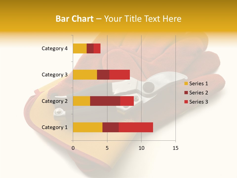 White Gardener Cut PowerPoint Template