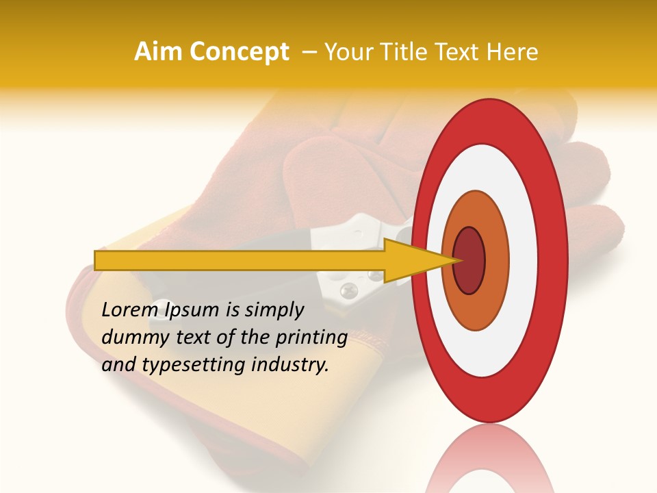 White Gardener Cut PowerPoint Template