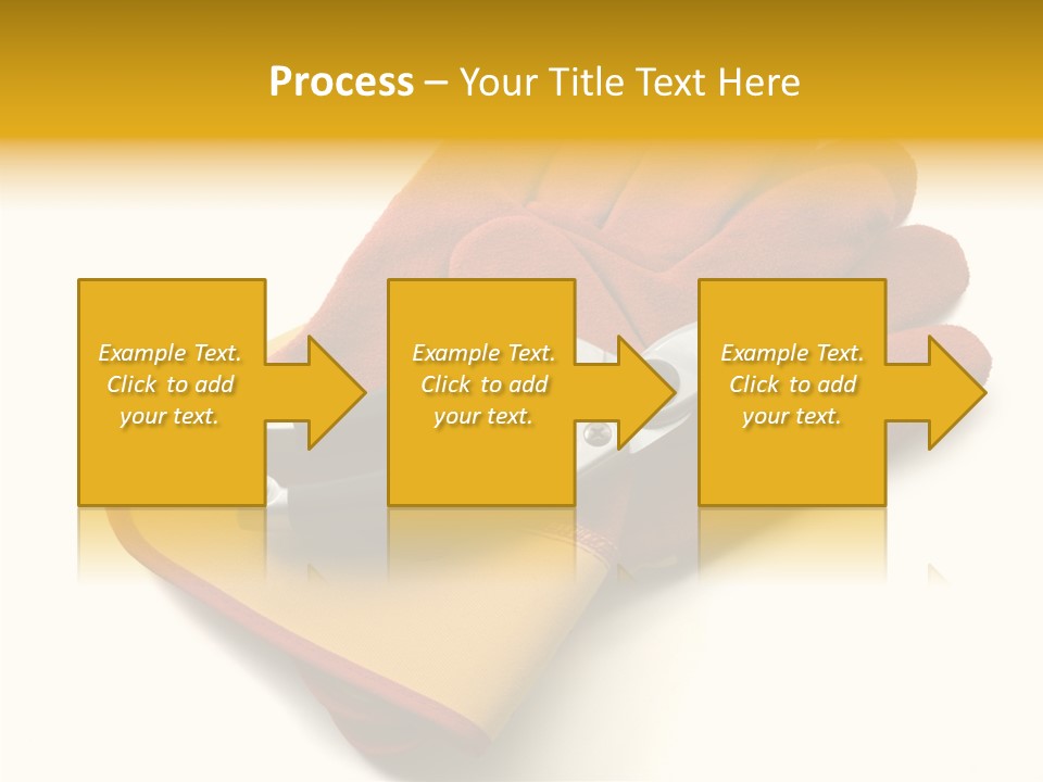 White Gardener Cut PowerPoint Template
