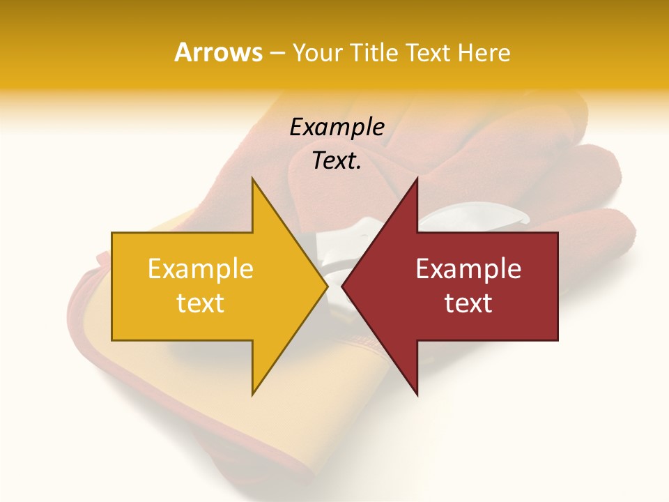 White Gardener Cut PowerPoint Template