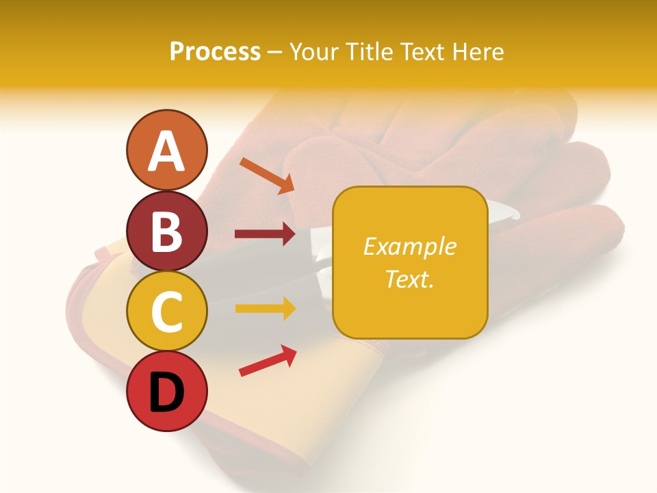 White Gardener Cut PowerPoint Template