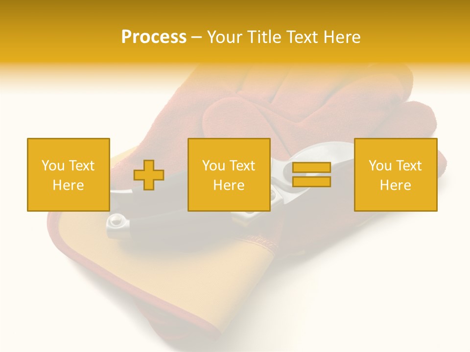 White Gardener Cut PowerPoint Template
