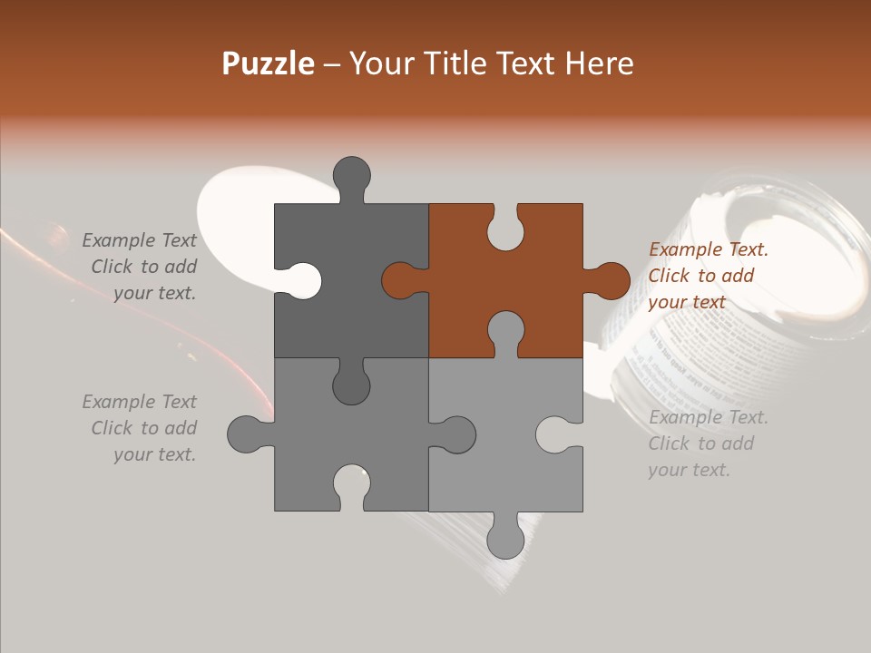 Paintbrush Decor Renovations PowerPoint Template