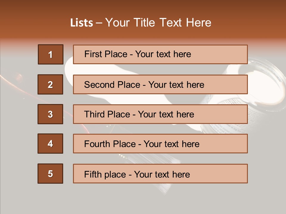 Paintbrush Decor Renovations PowerPoint Template
