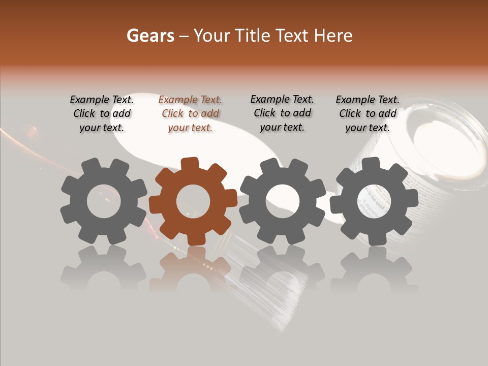 Paintbrush Decor Renovations PowerPoint Template