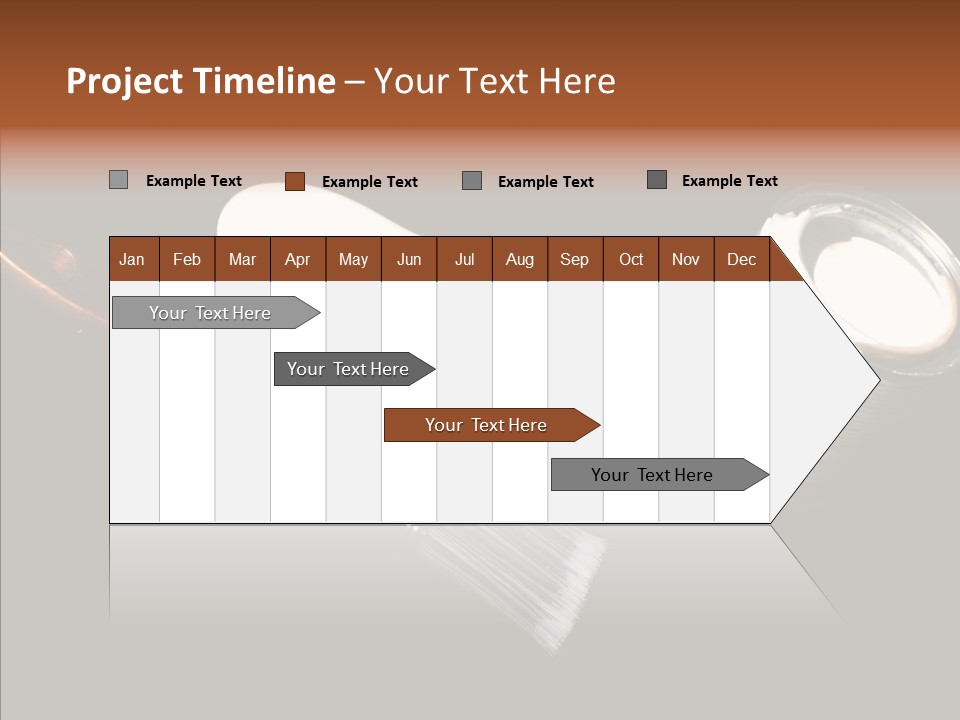 Paintbrush Decor Renovations PowerPoint Template