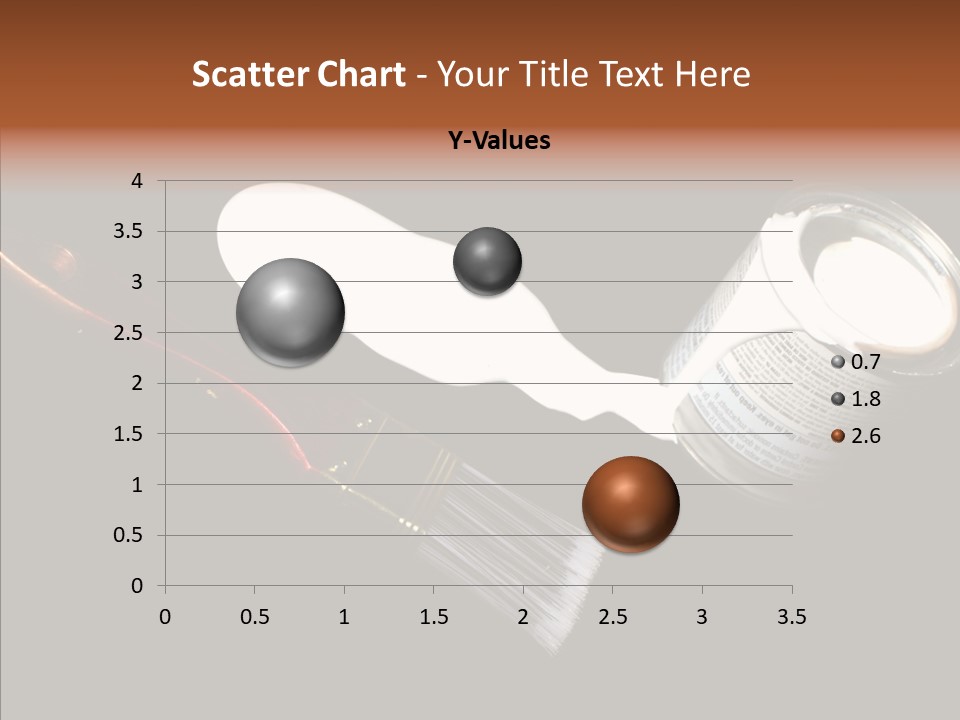 Paintbrush Decor Renovations PowerPoint Template