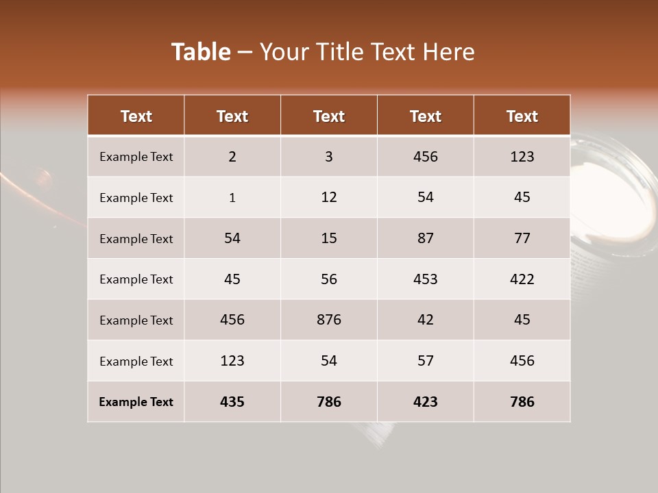 Paintbrush Decor Renovations PowerPoint Template