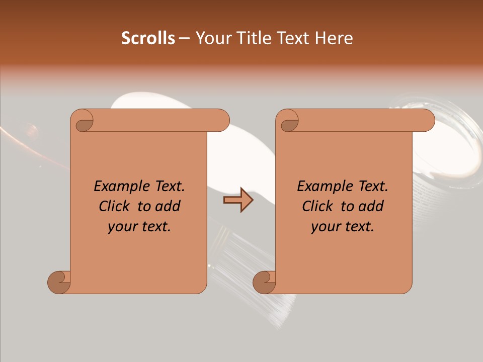 Paintbrush Decor Renovations PowerPoint Template