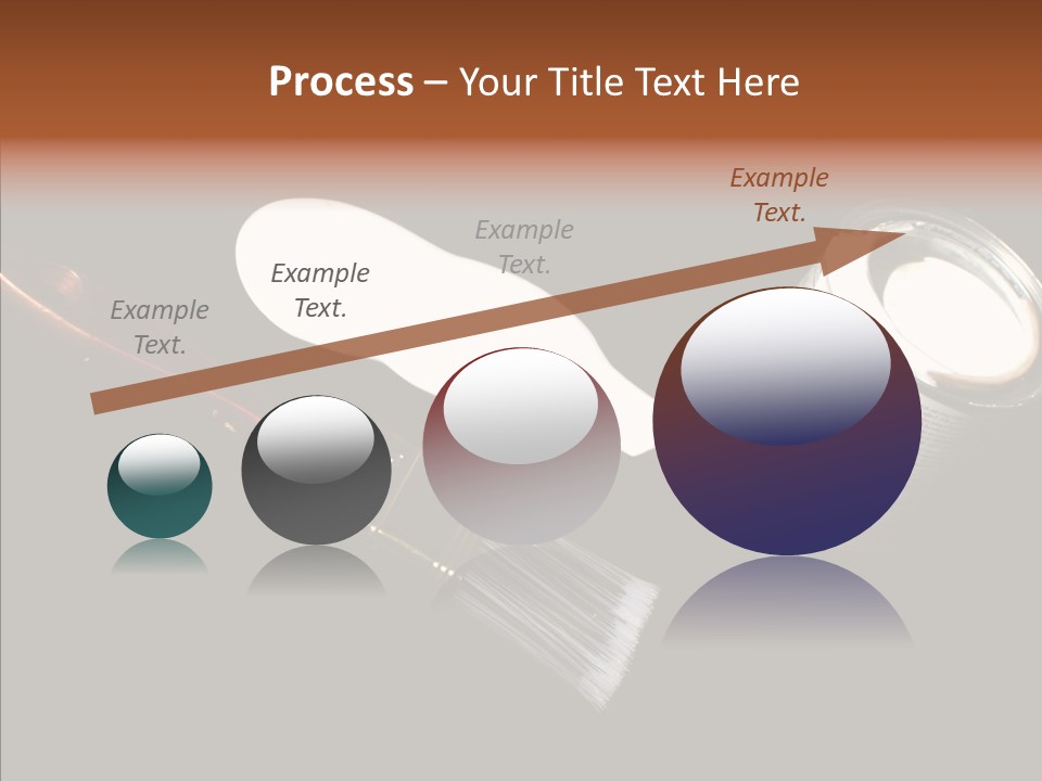 Paintbrush Decor Renovations PowerPoint Template