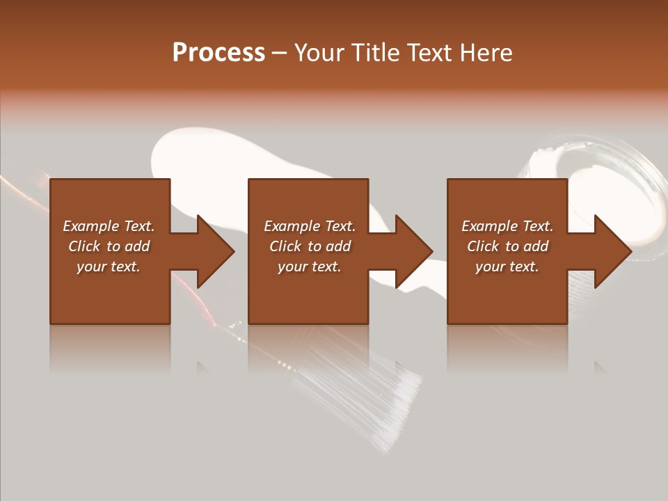 Paintbrush Decor Renovations PowerPoint Template