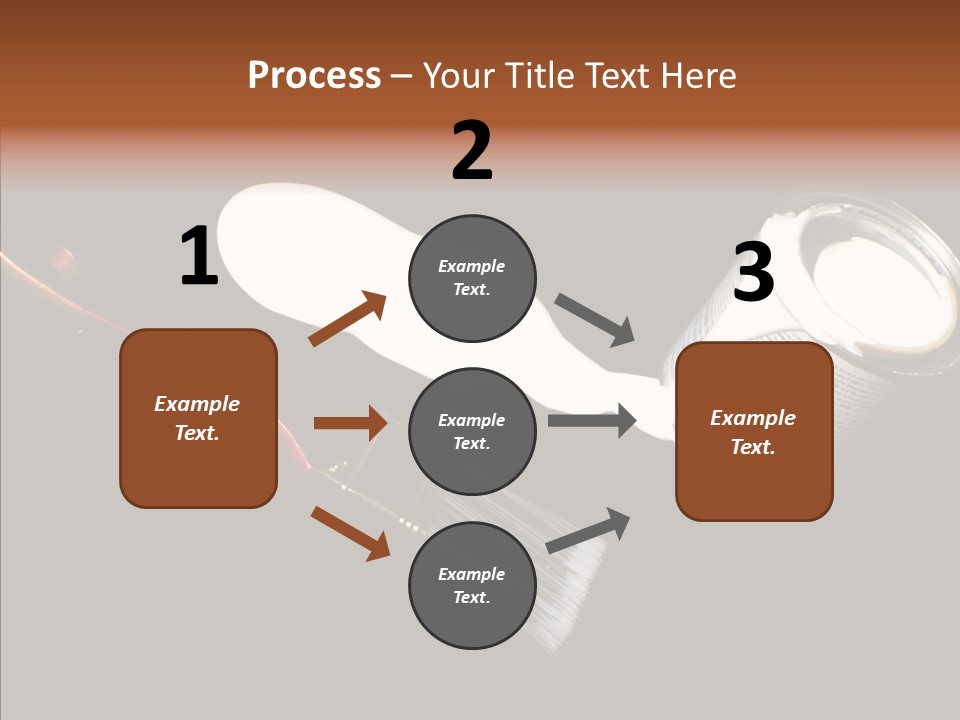 Paintbrush Decor Renovations PowerPoint Template