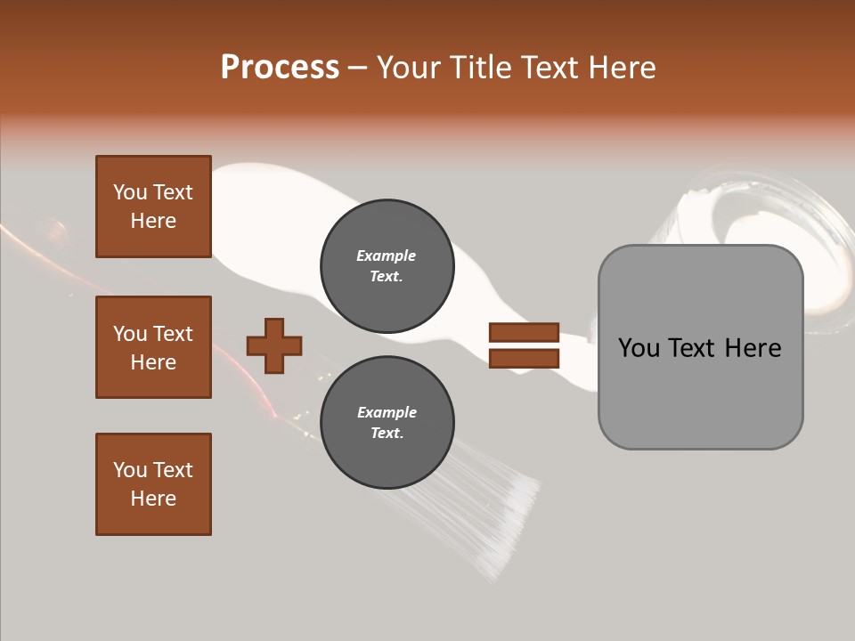 Paintbrush Decor Renovations PowerPoint Template