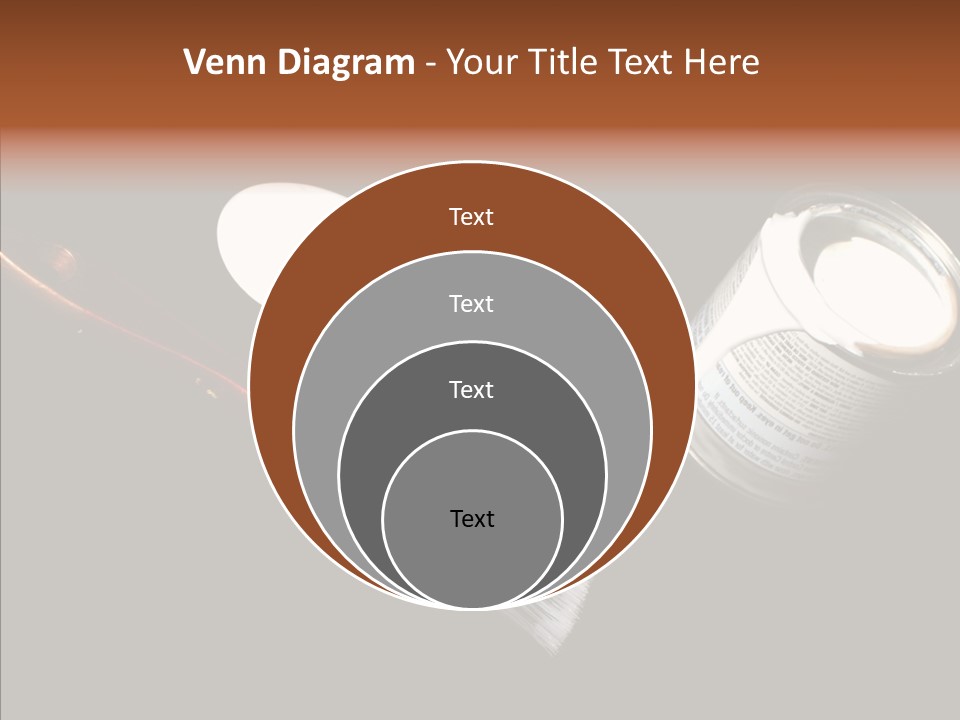 Paintbrush Decor Renovations PowerPoint Template