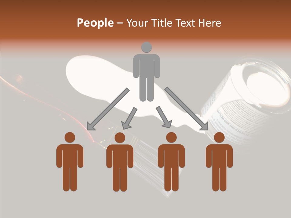 Paintbrush Decor Renovations PowerPoint Template