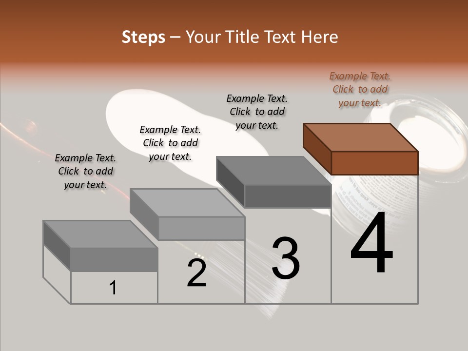 Paintbrush Decor Renovations PowerPoint Template