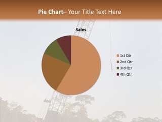 Site Vertical Trees PowerPoint Template
