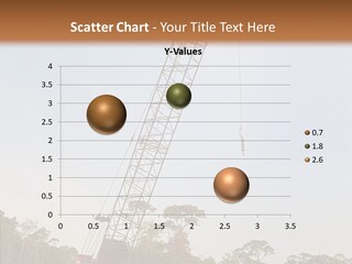 Site Vertical Trees PowerPoint Template