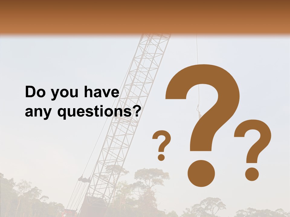 Site Vertical Trees PowerPoint Template