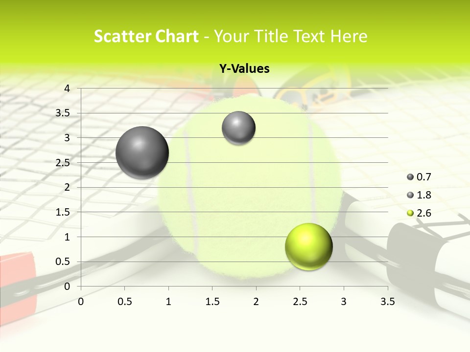 Racket Tennis Gear PowerPoint Template