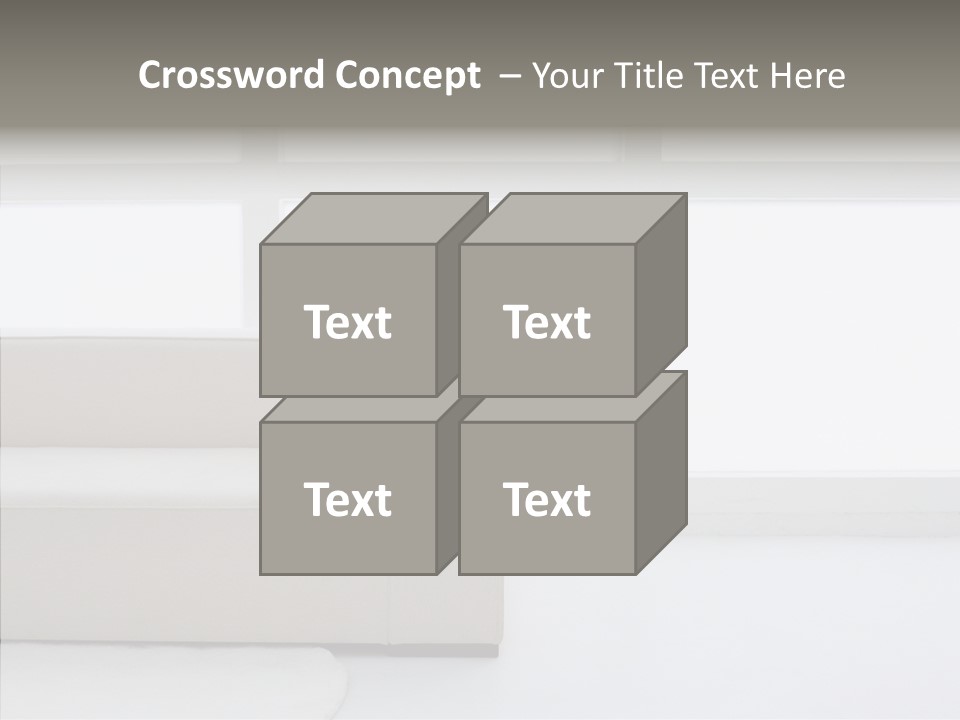 Human Company Writing PowerPoint Template