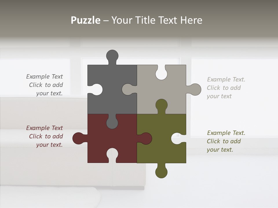 Human Company Writing PowerPoint Template