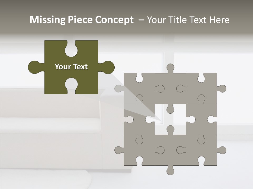 Human Company Writing PowerPoint Template
