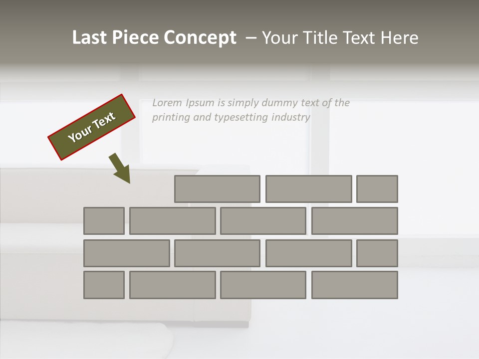 Human Company Writing PowerPoint Template