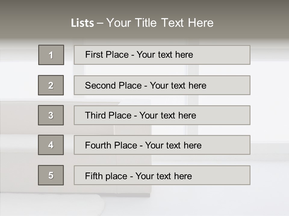 Human Company Writing PowerPoint Template