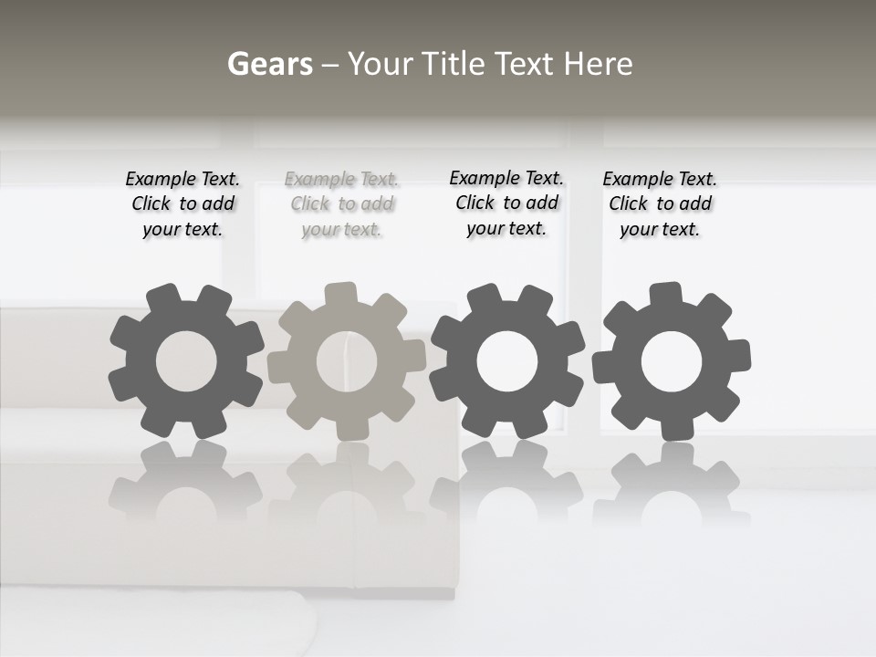 Human Company Writing PowerPoint Template