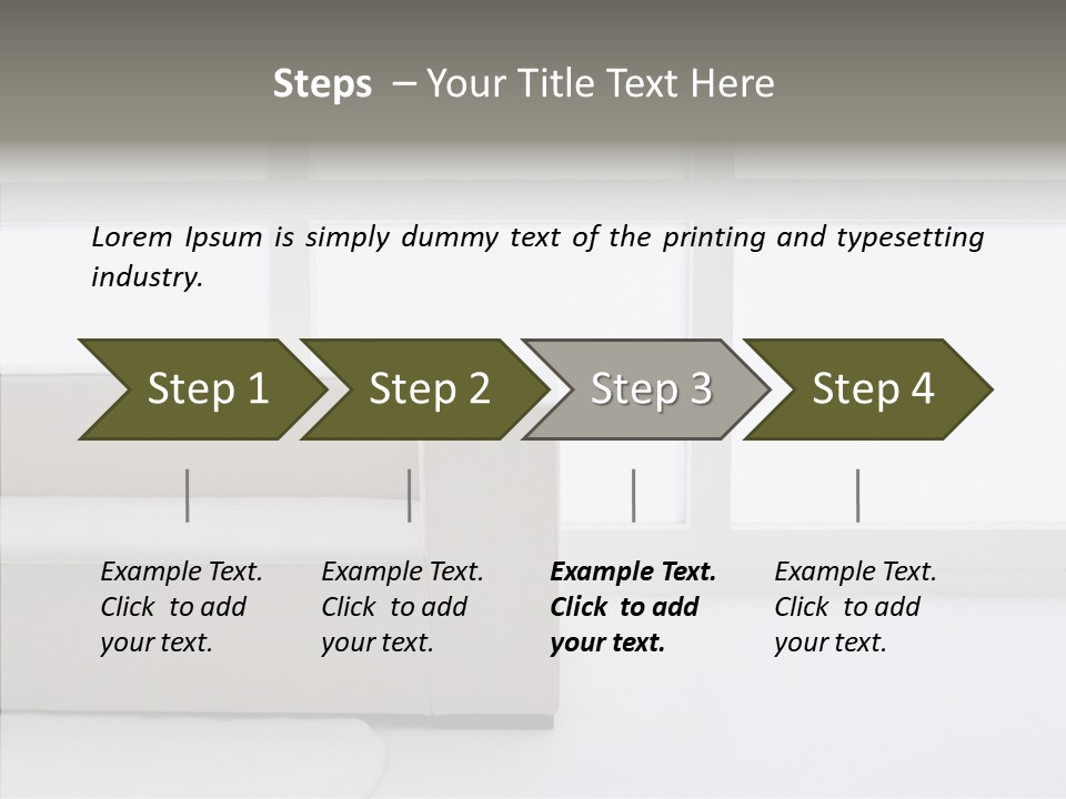 Human Company Writing PowerPoint Template