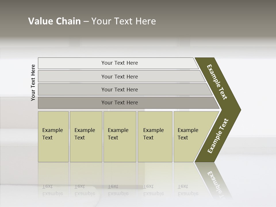 Human Company Writing PowerPoint Template