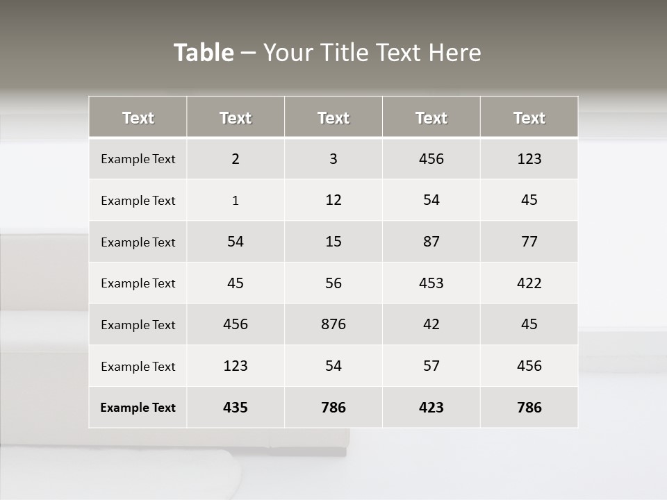 Human Company Writing PowerPoint Template