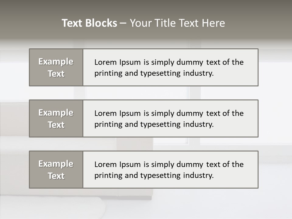 Human Company Writing PowerPoint Template