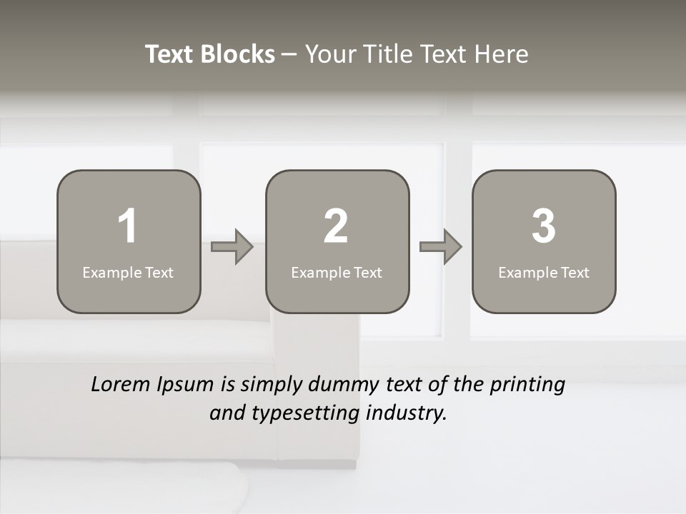 Human Company Writing PowerPoint Template