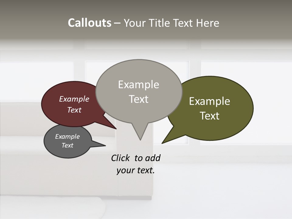 Human Company Writing PowerPoint Template