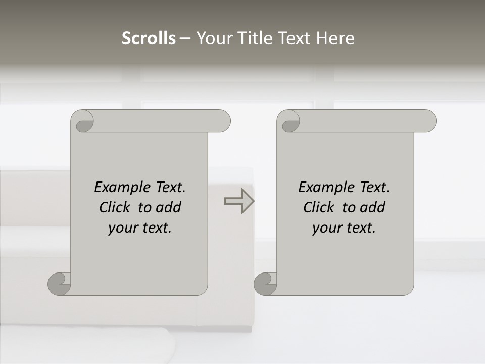 Human Company Writing PowerPoint Template