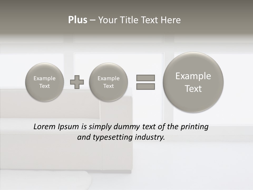 Human Company Writing PowerPoint Template