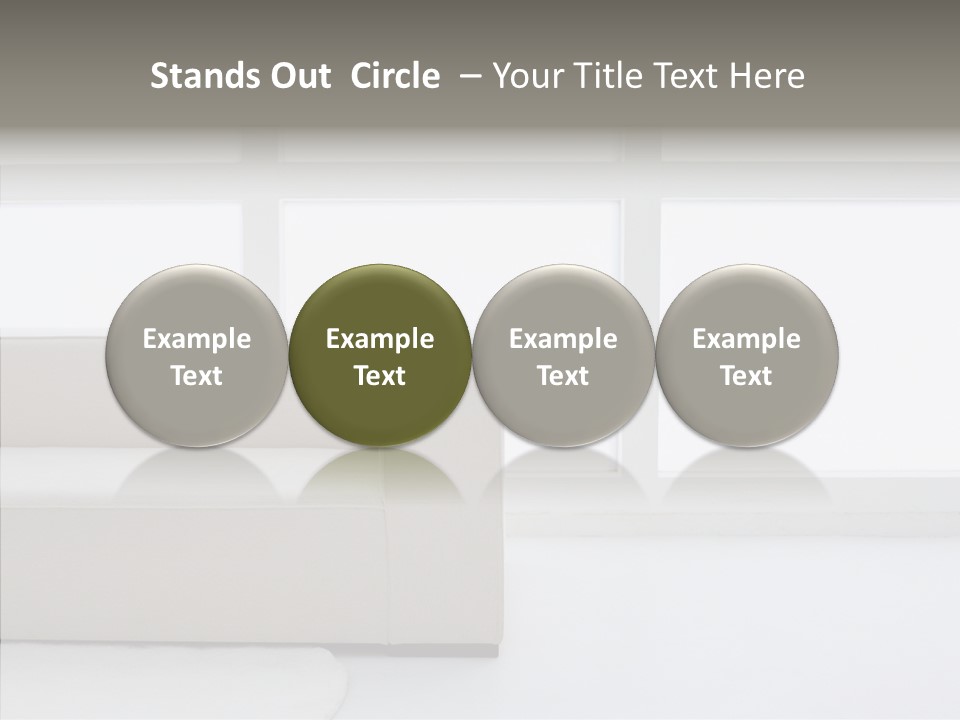 Human Company Writing PowerPoint Template