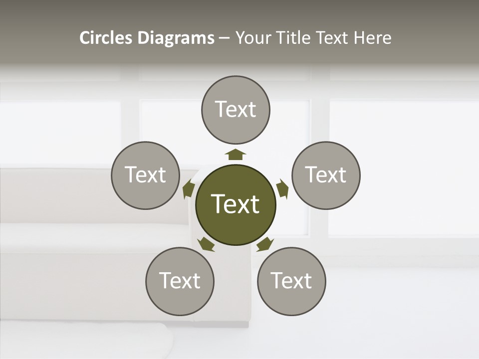 Human Company Writing PowerPoint Template